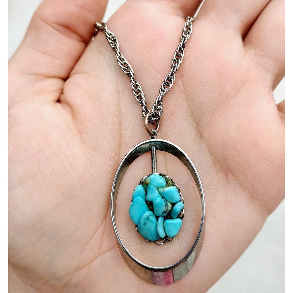 New Turquoise Stone Necklace